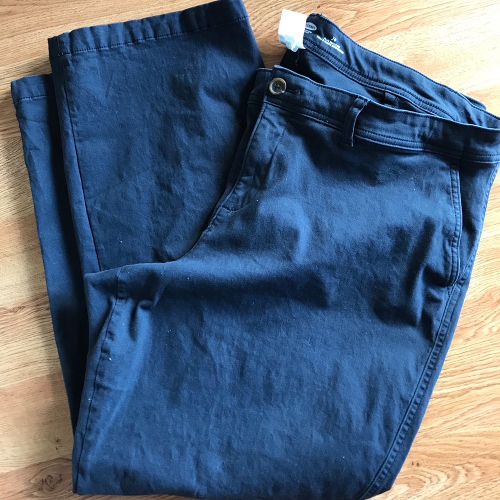 Old Navy women’s plus navy blue trousers size 24